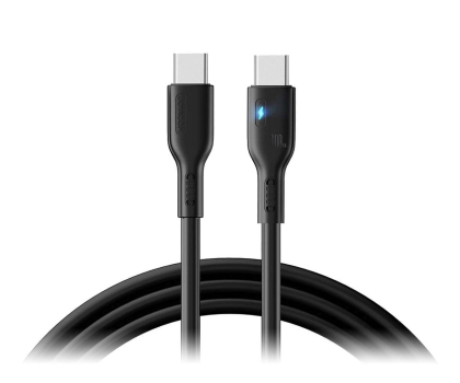 Kabel JoyRoom Kabel USB-C - USB-C 100W 480Mb/s 2m czarny 6956116769079